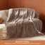 Couverture électrique chauffante en flanelle nervurée avec 6 niveaux de chaleur, chauffage avec 10 réglages de temps, arrêt automatique de la minuterie de 8 heures, GentleSoft ™-118041835-118041834