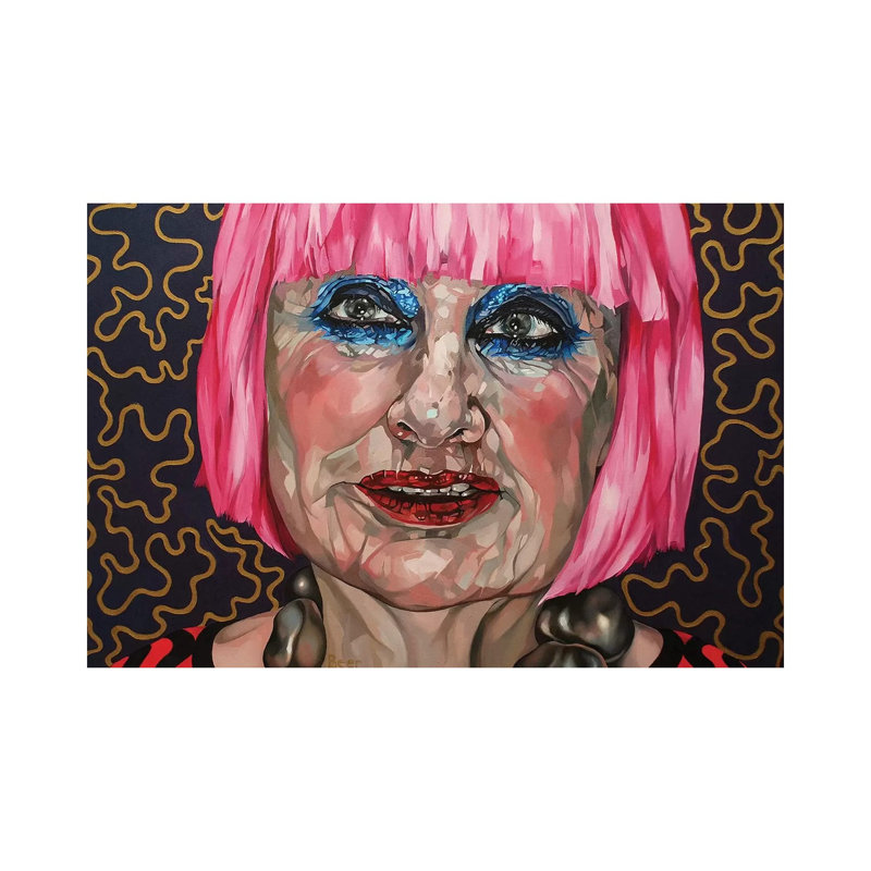 Zandra by Jo Beer - Wrapped Canvas Print, 20.32cm H x 30.48cm W x 1.905cm D