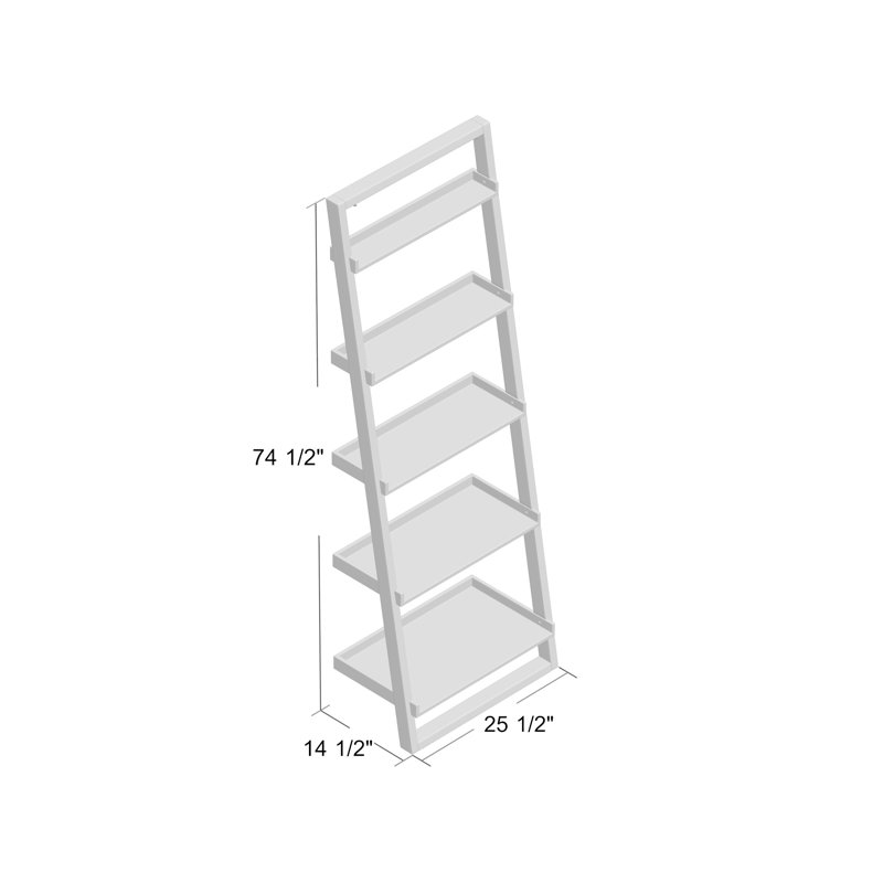 Allexys Ladder Bookcase
