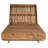 Lounge Chaise, Acacia Solid Wood With Lounge Cushion - Matching Version Available-1237753108-1237753110