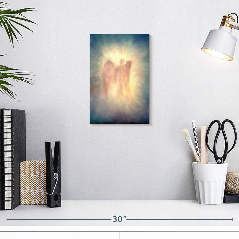 Leisha Abstract Angel, 12" H x 8" W