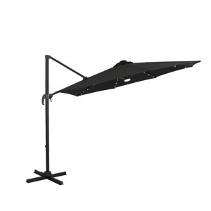 Griego Ii 10-Ft Octagon Cantilever Umbrella With Led Lights - 