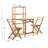 Osvaldo 2 - Person Acacia Wood Patio Dining Set with Rectangular Table-934104516