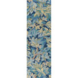Avalonian Handmade Hand Tufted Wool Blue/Green Rug