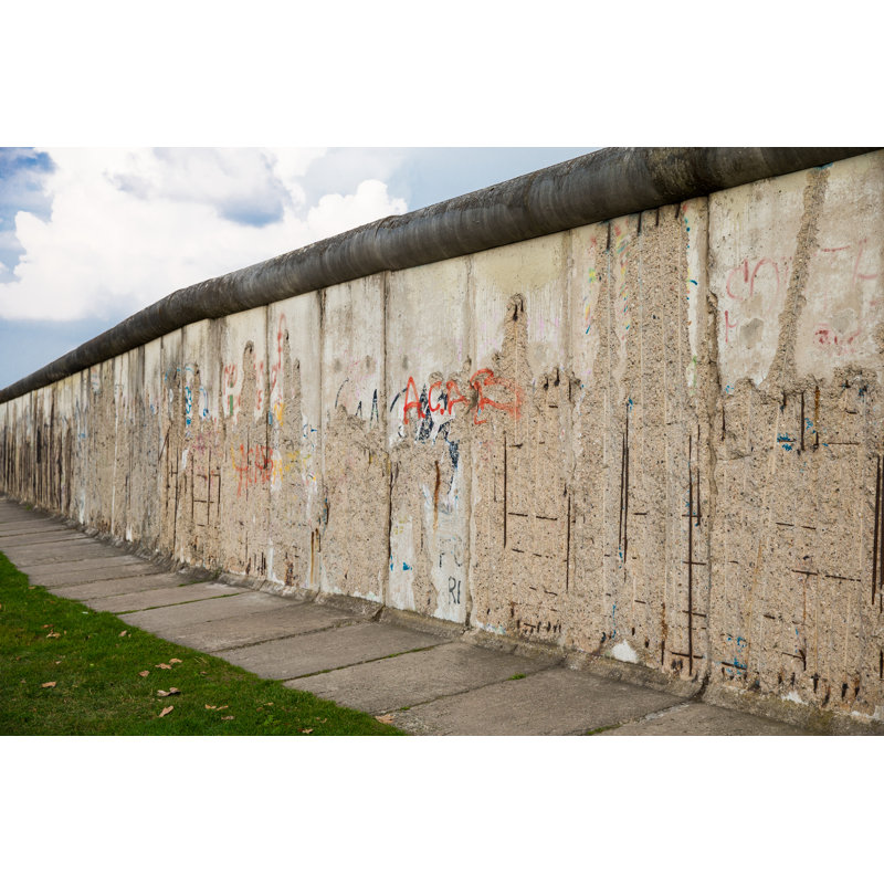 " Berlin Wall, Germany " by Domijan, 48" W x 32" H