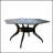 CAYMAN ARCH II MESH HEX TABLE