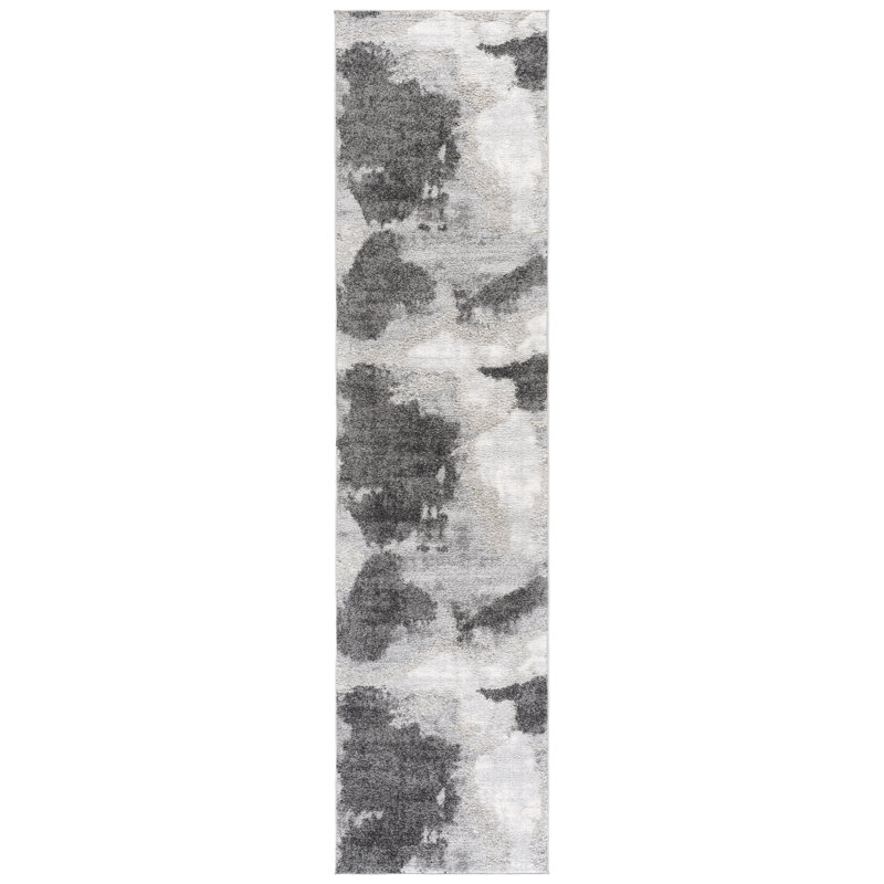 Wave Performance Abstract Indoor Rug, Runner 2'2" x 9'