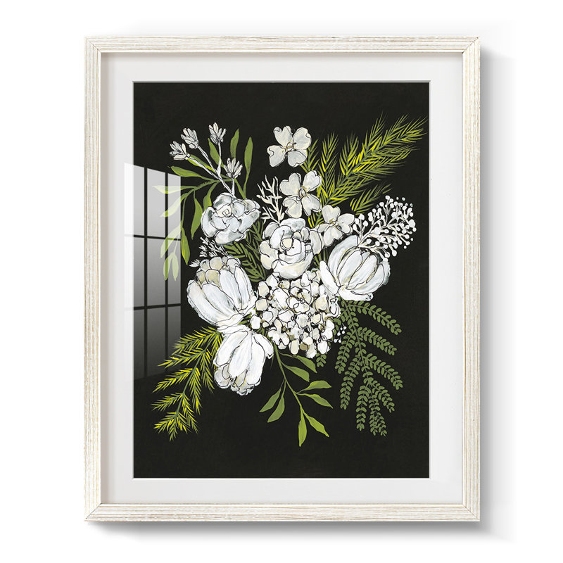 Magnetic Color II - Toile tendue avec châssis, H 28,5 po x l 20,5 po, Blanc