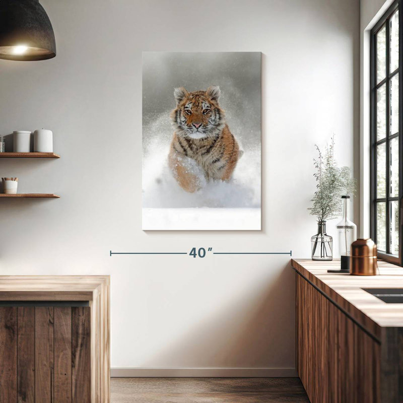 Brampt Amur Tiger, 39" H x 26" W