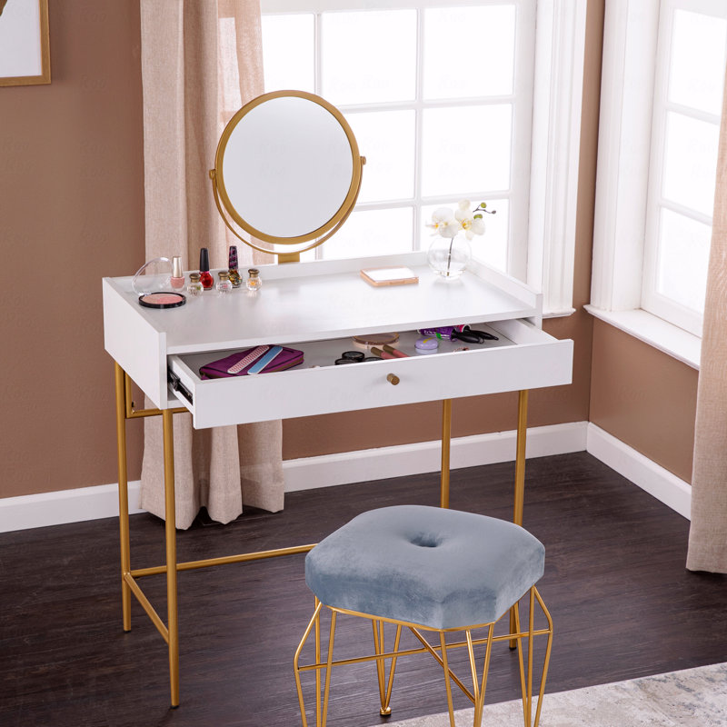 Vanity Table W/ Mirror