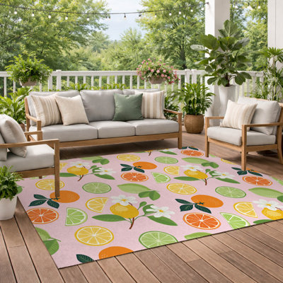 Tapis d'extérieur Sunny Citrus