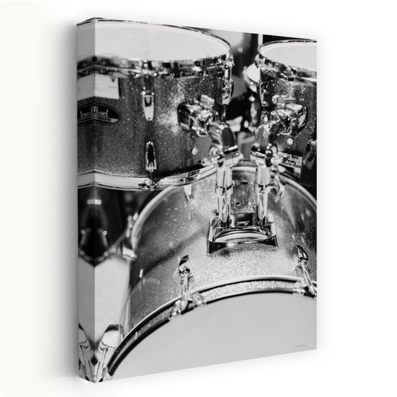 «Keep The Beat II», art de la photographie en noir et blanc, H 48 po x l 32 po