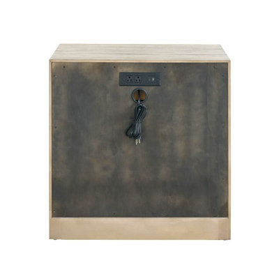 River Rock Two Drawer Nightstand
