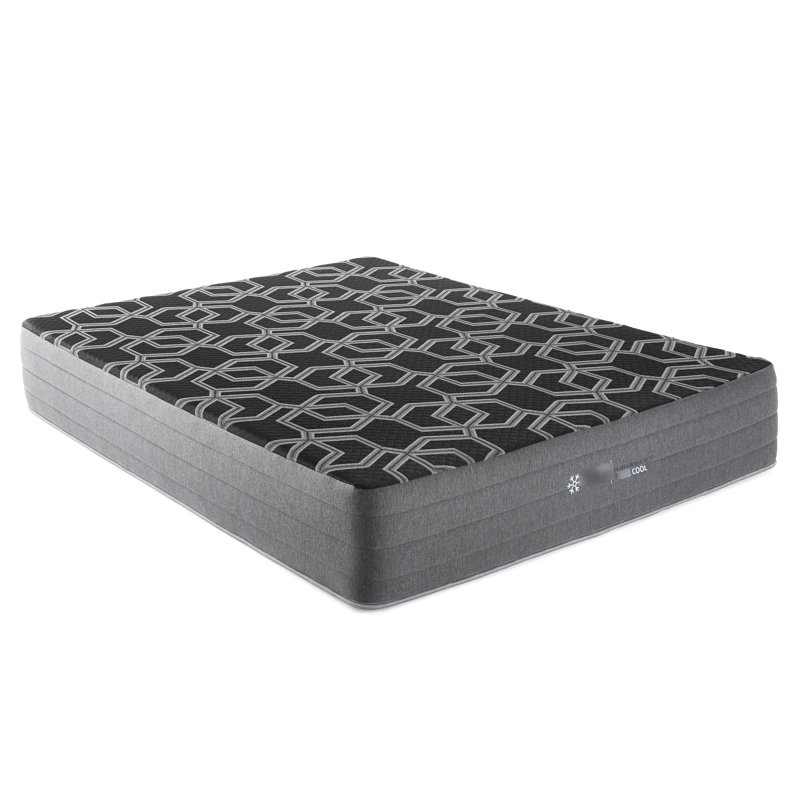 Matelas King, 30 cm d'épaisseur, fermeté moyenne pour un sommeil optimal. Noyau en mousse., King