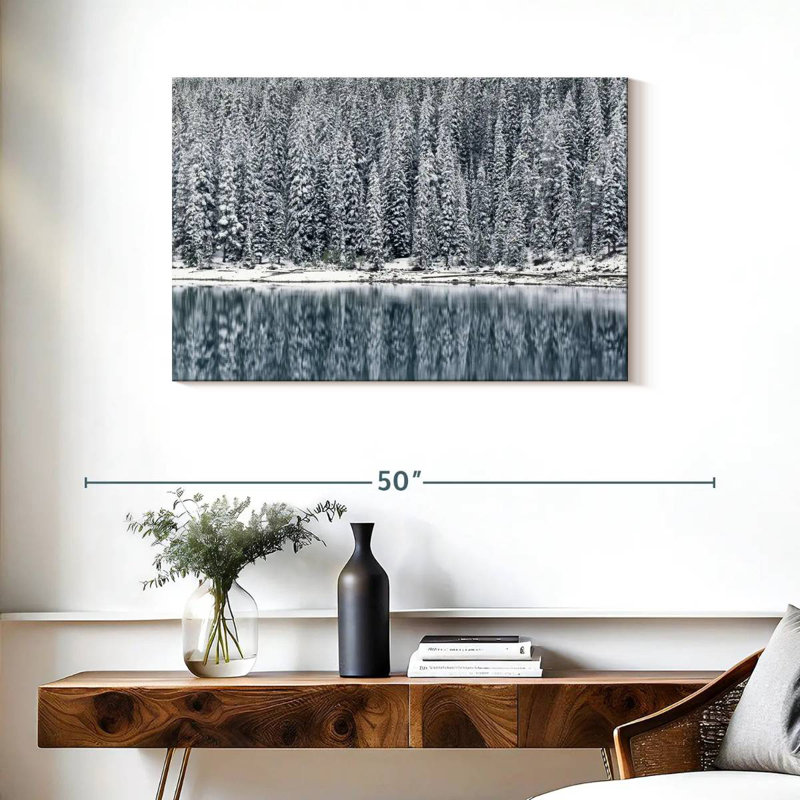 Alvord Winter Reflections, 24" H x 36" W