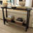 Solid Wood Sofa Table Behind Couch-1208311050