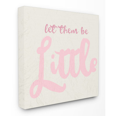 « let it be little cursive », art textuel encadré