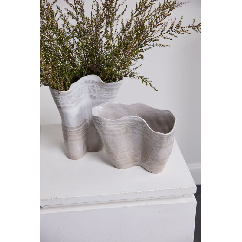 Claribel Vase 10.75"x 6.25"x 8"