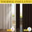 NICETOWN Burlap Vintage 2 Panels Faux Linen 100% Blackout Curtains, Rod Pocket Style, Thermal Insulated & Noise Reducing Drapes for Living Room, Bedroom, Modern, Farmhouse-22865652-22865656
