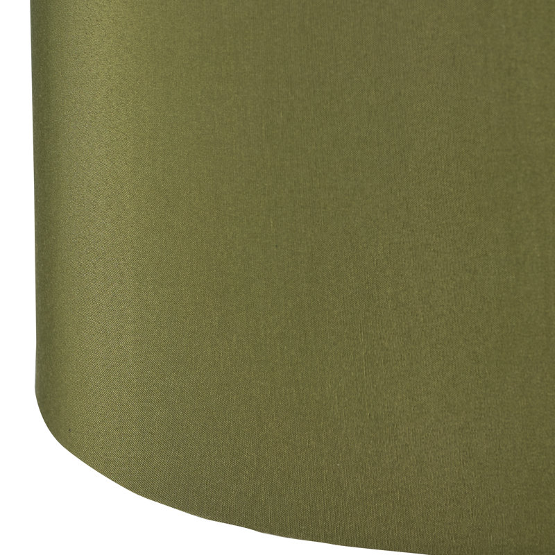 Cotton Drum Lamp Shade ( Uno ), 26cm H x 45cm W x 45cm D