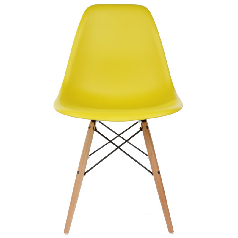 17.5'' H Side Chair, Dark Yellow