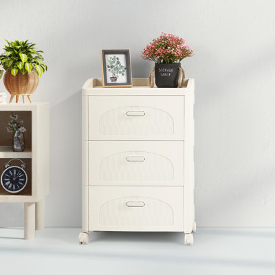 Armoire sur roulettes à 2 tiroirs avec 2 tiroirs