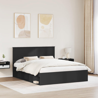 Solid Wood Bed