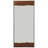 Larai Wood/Metal Rectangle Floor Mirror