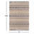 Alberta Southwestern Handmade Flatweave Beige/Gray Area Rug-260678510