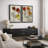 Colorful Wine Glass Still Life Artwork, Modern Bar Tabletop Pictures, Framed Canvas Giclee Print Wall Art-124790825-124790829