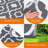 Waterproof Reversible Outdoor Rug – Durable Plastic Straw Area Carpet for Patio, Balcony, Camping, RV, Deck, Backyard – Lightweight, Boho Style – Gray & White, 9x12ft (270x360cm)-1868442790-1868442793