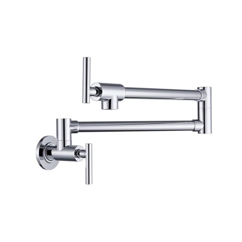 Robinet remplisseur mural, Chrome chrome