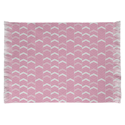 Chenille Chevron Indoor Rug