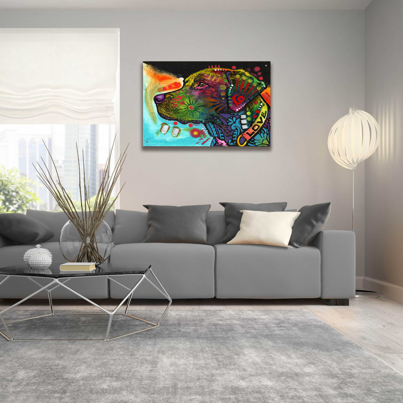 «Labrador (Love Collection)» par Dean Russo, H 24 po x l 36 po x P 0,2 po
