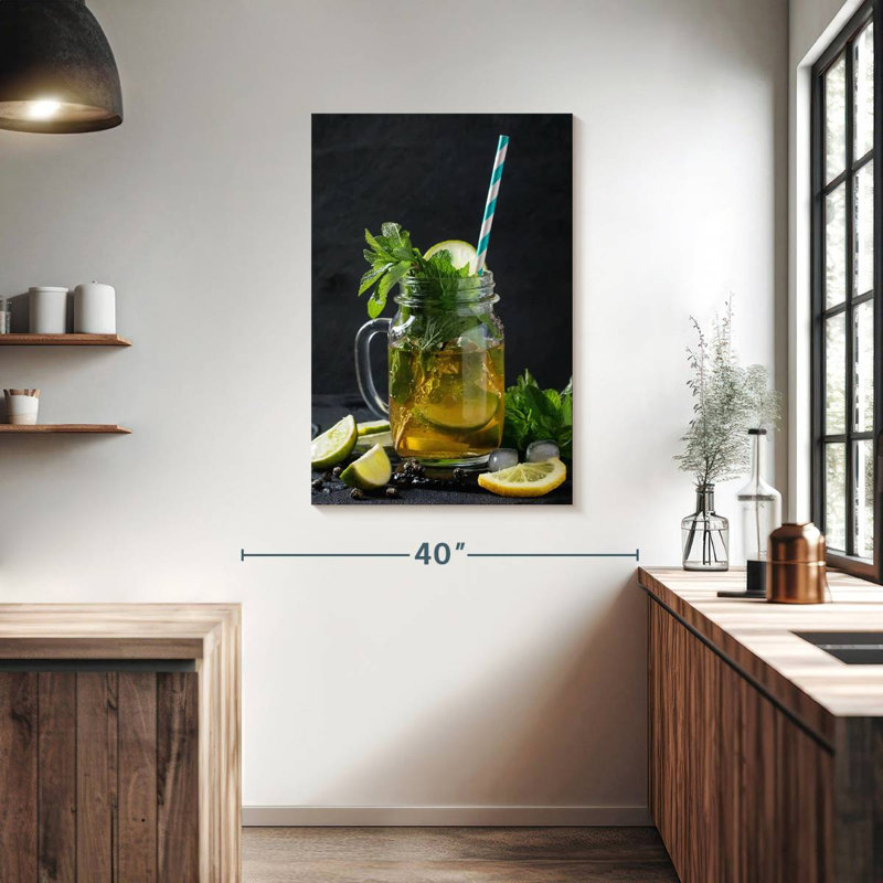 Yarlin Fresh Lemon Mint Tea, 39" H x 26" W