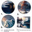 Maison sur le lac en hiver - reproduction sur toile-212515485-212515494
