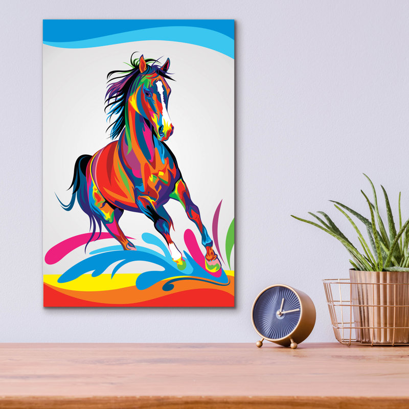 " Horse " by Bob Weer, 16" H x 12" W x 0.13" D