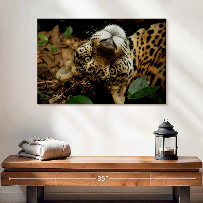 Brampt Lovable Jaguar, 8" H x 12" W