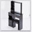 Compact 29.2-Inch Vanity Table With Left Drawer, Cushioned Stool, Large Sliding Mirror, And Multi-Layer Storage For Small Spaces-401244968