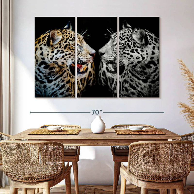 Brampt Jaguar Reflection, 42" H x 65" W