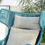 Chaise longue d'extérieur en rotin