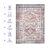 Otis Medallion Machine Washable Area Rug for Living Room Bedroom Dining Room Kitchen, Peach/Ivory-173082635