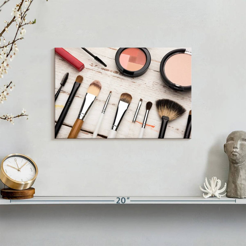 Shuttleworth Makeup Tools, 8" H x 12" W