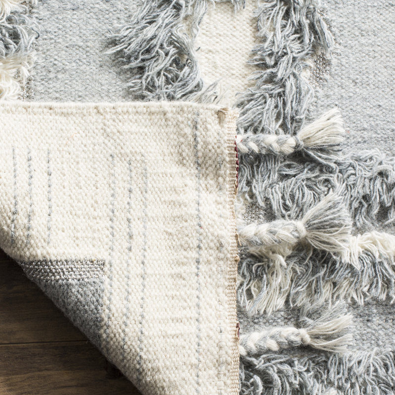 Jessen Geometric Hand Woven Area Rug, Rectangle 160 x 229 cm