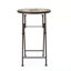 Table de bout en argent