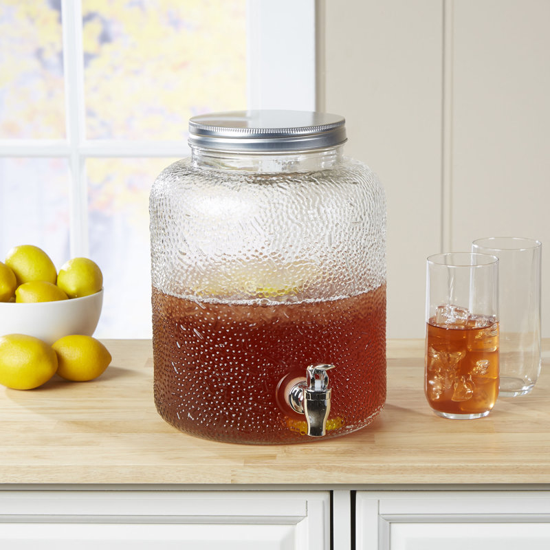 Trevon Glass Beverage Dispenser