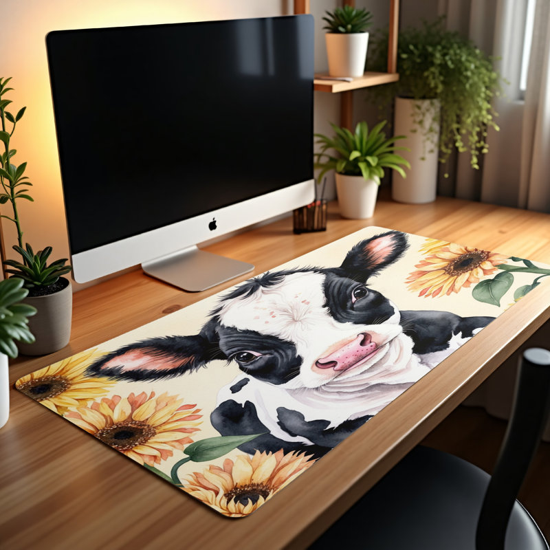 Polyester Desk Pad, 31.5x15.5