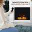 Cambridge 5118 BTU Freestanding Electric Fireplace Heater Insert for Vacant Chimney Fireplace-1068914771