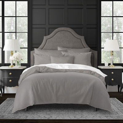 Ensemble de housse de couette 100% satin de coton Everleigh