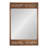 Wooden Rectangle Bathroom Mirror
